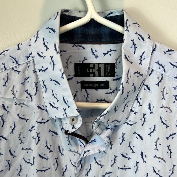3 men’s shirts - Le 31 by Simons - 15.5 / 39L - Picture 6 of 9